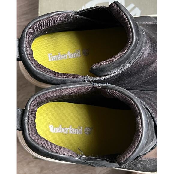 Timberland LONDYN Chelsea Black Nubuck TB OA1S3S 001 Women Size 11M - Picture 9 of 11